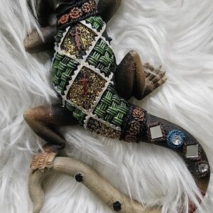 Othr Multicolor Lizard Wall Decor
